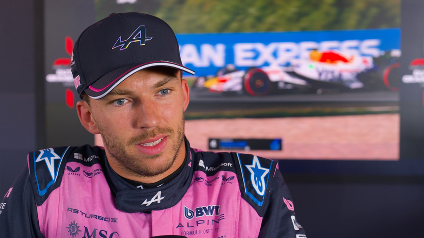 Gasly praises Alpine for massive improvement from practice to qualifying at Zandvoort